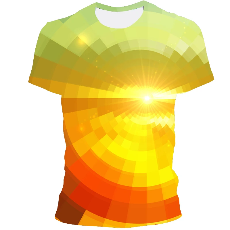 

2021 men and women summer comfortable starry short sleeve