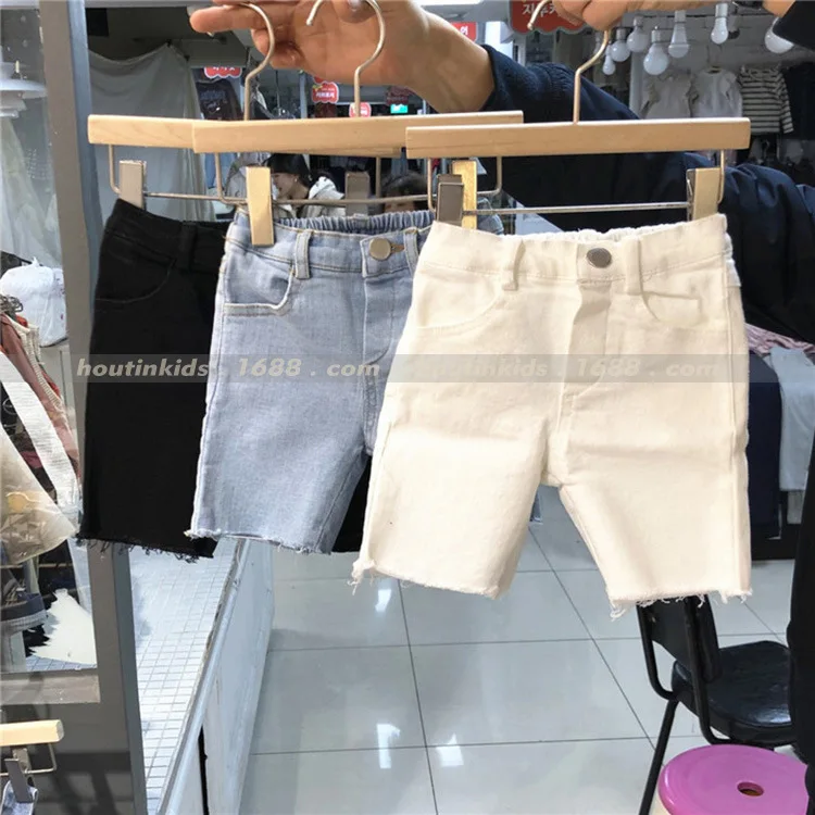 

Summer 2021 New Korean Children's Clothing Boys and Girls Fashion Jeans Kids Pants