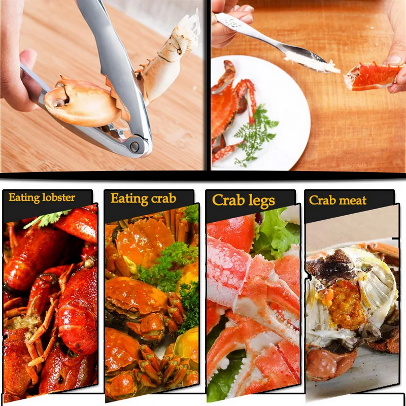 Наборы инструментов для морепродуктов краб кракеры набор ложек инструмент
