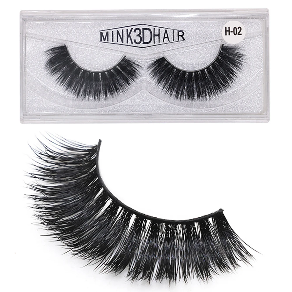 Эффект многоразового использования 3D искусственная норка кудрявые густые