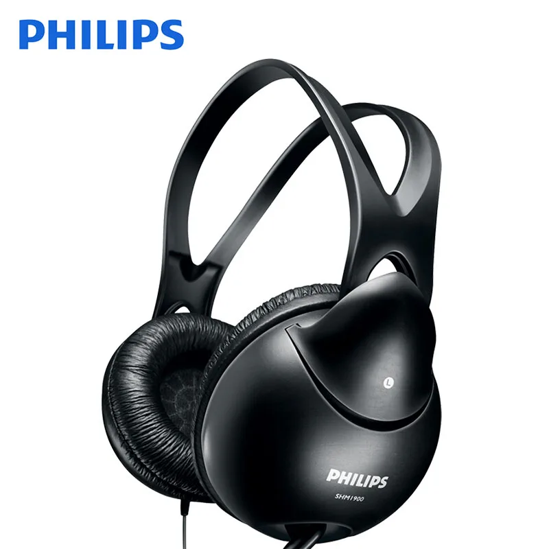 Наушники Philips SHM1900 с функцией шумоподавления 3,5 мм разъем микрофон игровая гарнитура Поддержка музыки и кино и игры