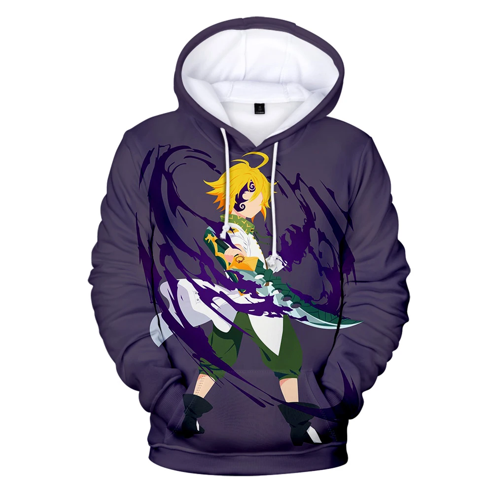 

Suitable Autumn Hoodie 3D Comics Seven Deadly Sins Unisex/Adult/Children/Fashion Casual Hoodie Sweatshirt Hot Streetwear