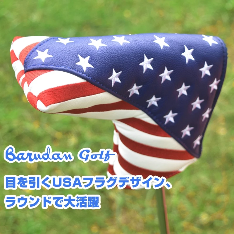 Крышка головки клюшки для гольфа флаг США амарика лезвие головные уборы чехол