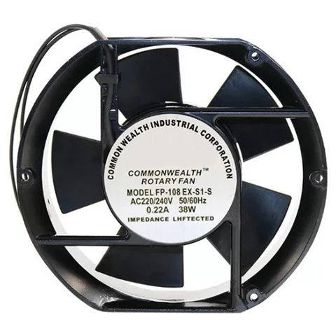 Осевой вентилятор FP-108EX-S1-B 220 В 38 Вт двойной подшипник вентилятор охлаждения Овальный 172X150X51mm