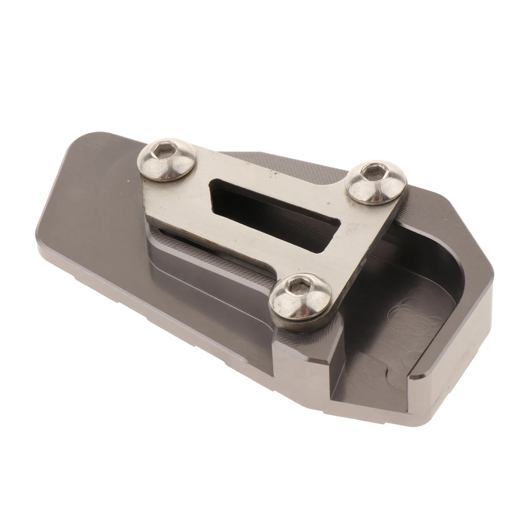 

Aluminum Alloy Motorcycle Rear Foot Brake Lever Pedal Enlarge Extension Pad for BMW S1000XR 15-18 (Silver)