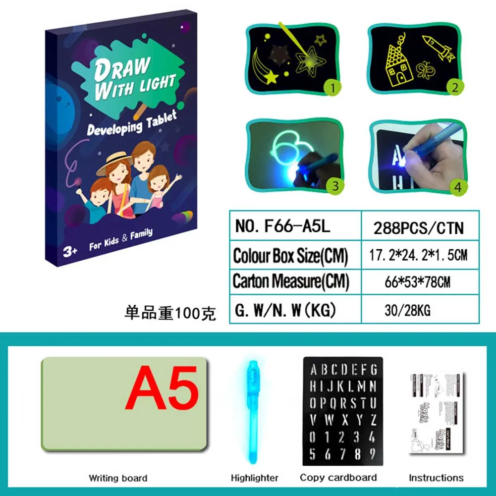 Доска для рисования написание прочная с ручкой забавная развивающая игрушка