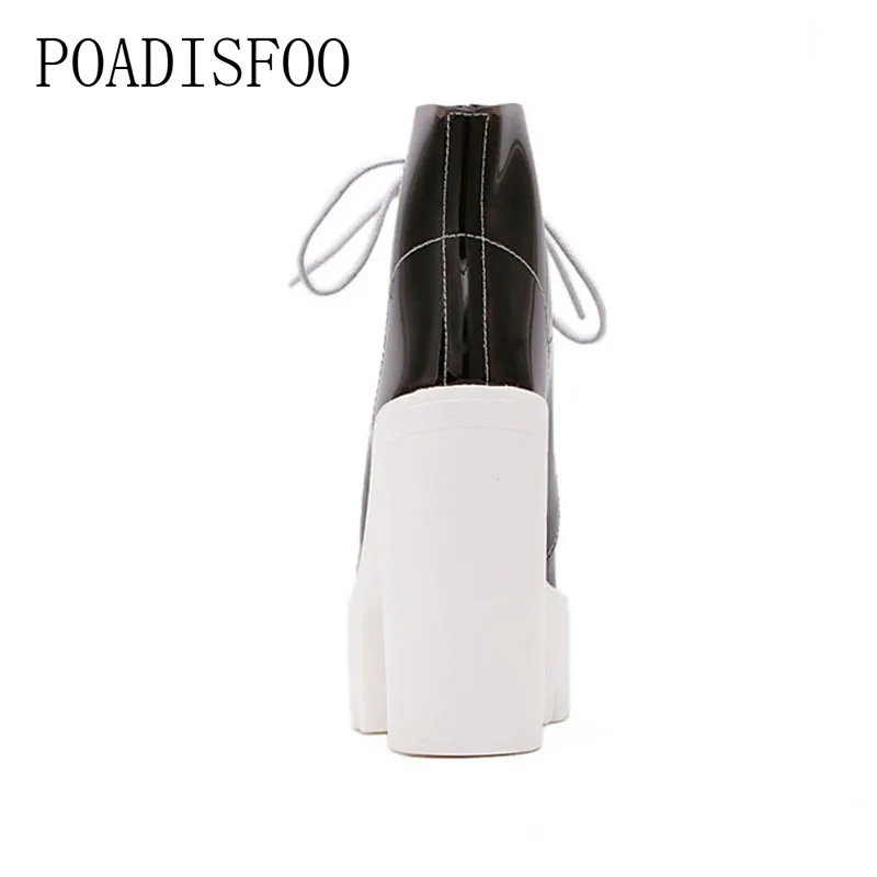 2018 г. женские сапоги на квадратном каблуке прозрачные водонепроницаемые