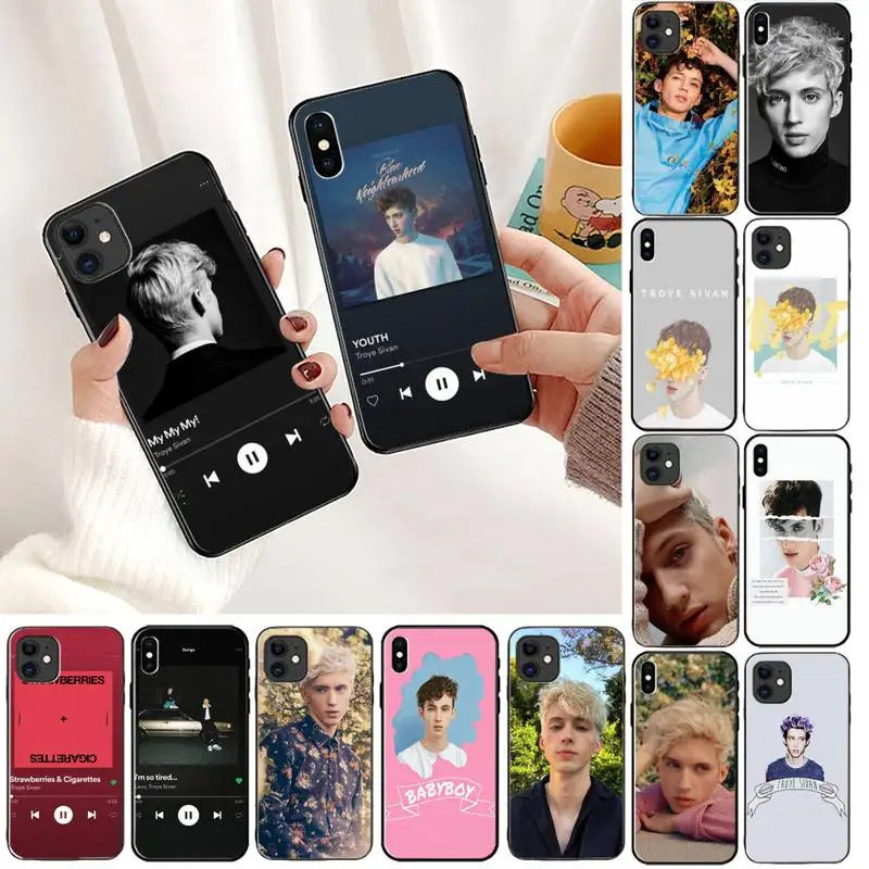 Чехол для телефона с альбомом Трой Сиван iPhone 11 8 7 6 6S Plus plus X XS MAX 5 5S XR 12 Pro max se 2020 -