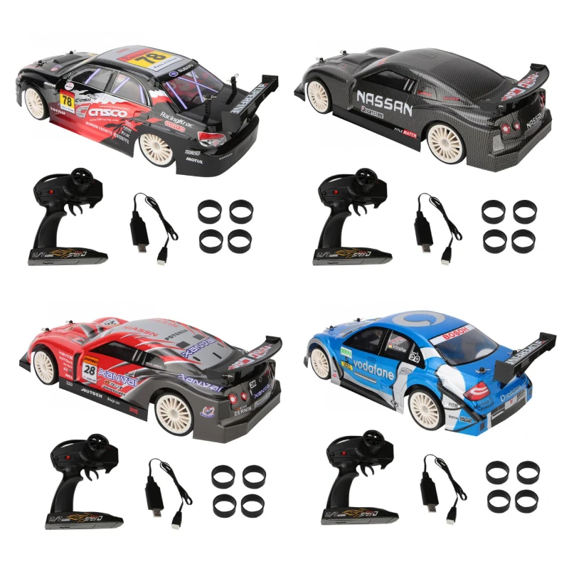 2 4 г Радиоуправляемый гоночный автомобиль С четырехколесным приводом