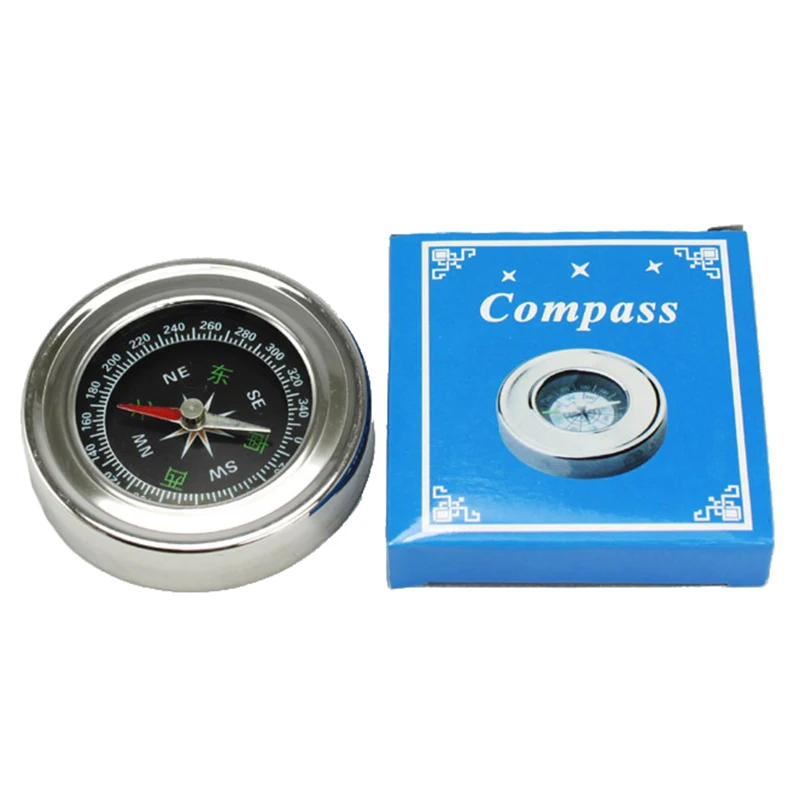 60 мм автомобильный компас металлический нержавеющая сталь анти ударный