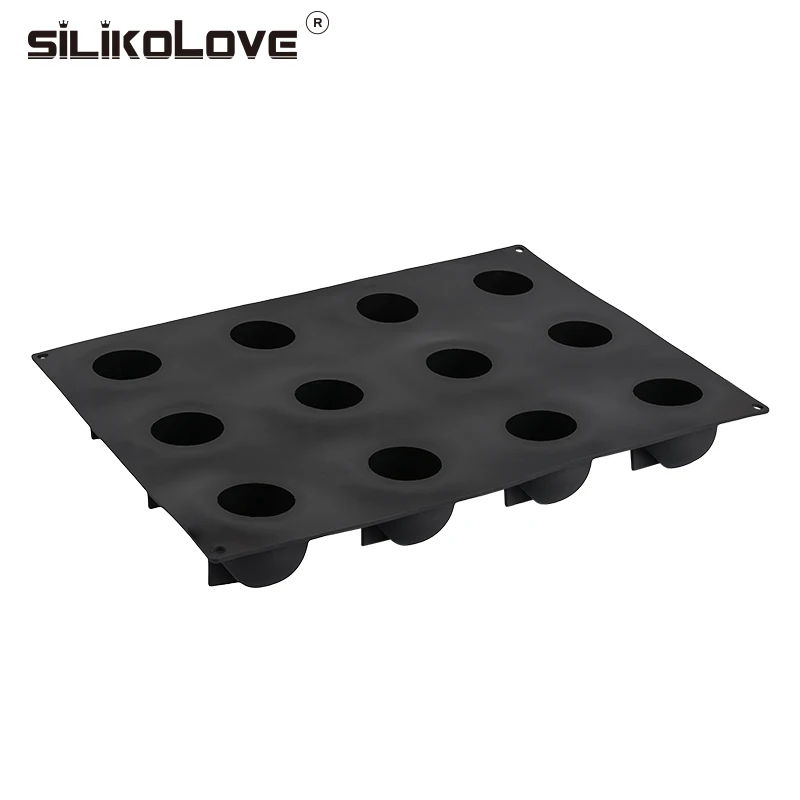Силиконовые формы для выпечки SILIKOLOVE силиконовые в форме капли безопасные черные