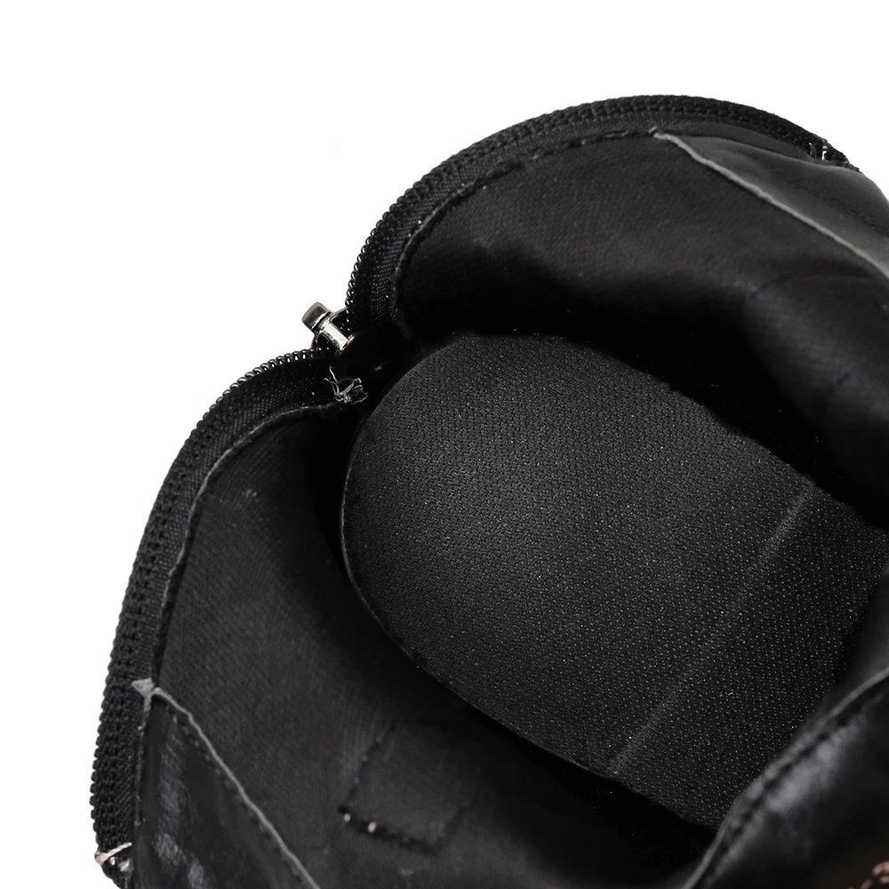 

NIUFUNI Women Ankle Boots Fashion Snakeskin Square High Heel Boots Sexy Pointed Toe Woman Shoes Autumn Winter Botas Mujer