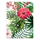 Алмазная 5D картина сделай сам, картина с тропическими растениями, цветами по номерам, полная вышивка стразы, мозаика ручной работы, подарок