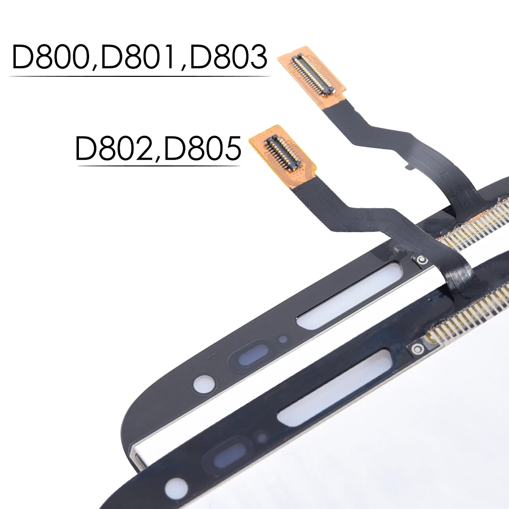 5 2 &quotOTMIL для LG G2 ЖК дисплей сенсорный экран с рамкой дигитайзер Дисплей D800 D801 D802 D805