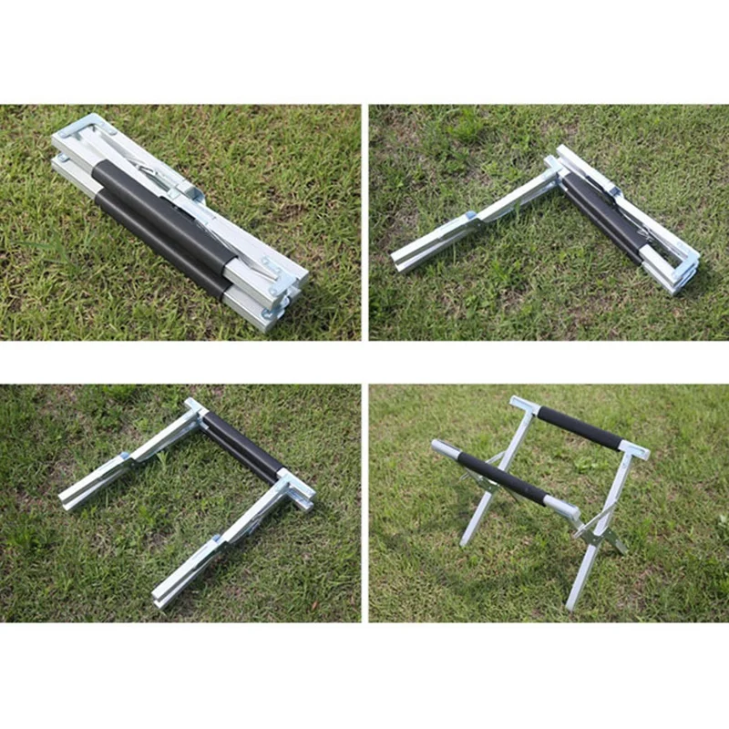 Multifunctional Aluminum Alloy Bracket Outdoor Camping Folding Portable Insulation Box Rack Bag Shelf | Спорт и развлечения