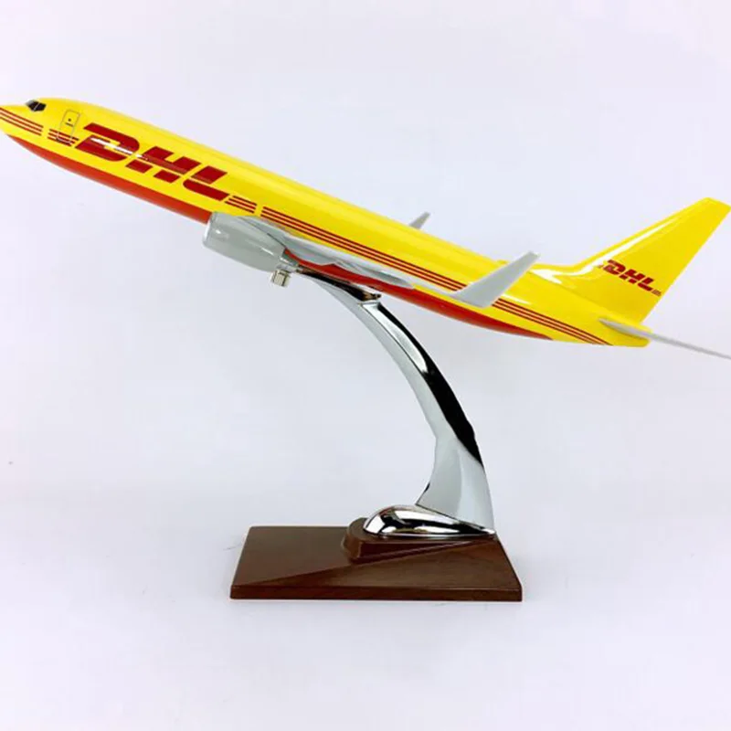 30 см 1:230 весы B737 800 модель DHL экспресс доставку авиа с сплав на основе самолет