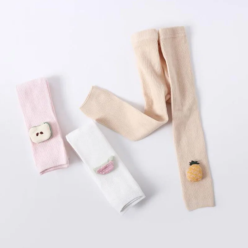 Хлопковые вязаные колготки для маленьких девочек детские брюки с героями