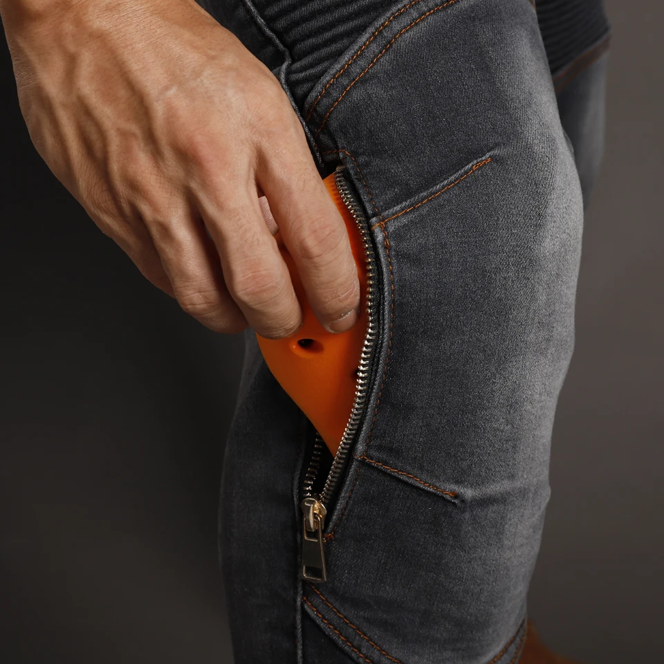 Мотоциклетные мужские внедорожные брюки Aramid огнеупорные и носимые Hi-03