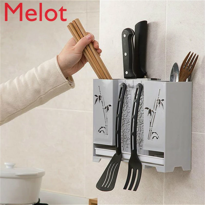 

High-End Luxury European-Style Wall-Mounted Plastic Basket Modern Simple Home Creative Easy-to-Clean Storage Rack