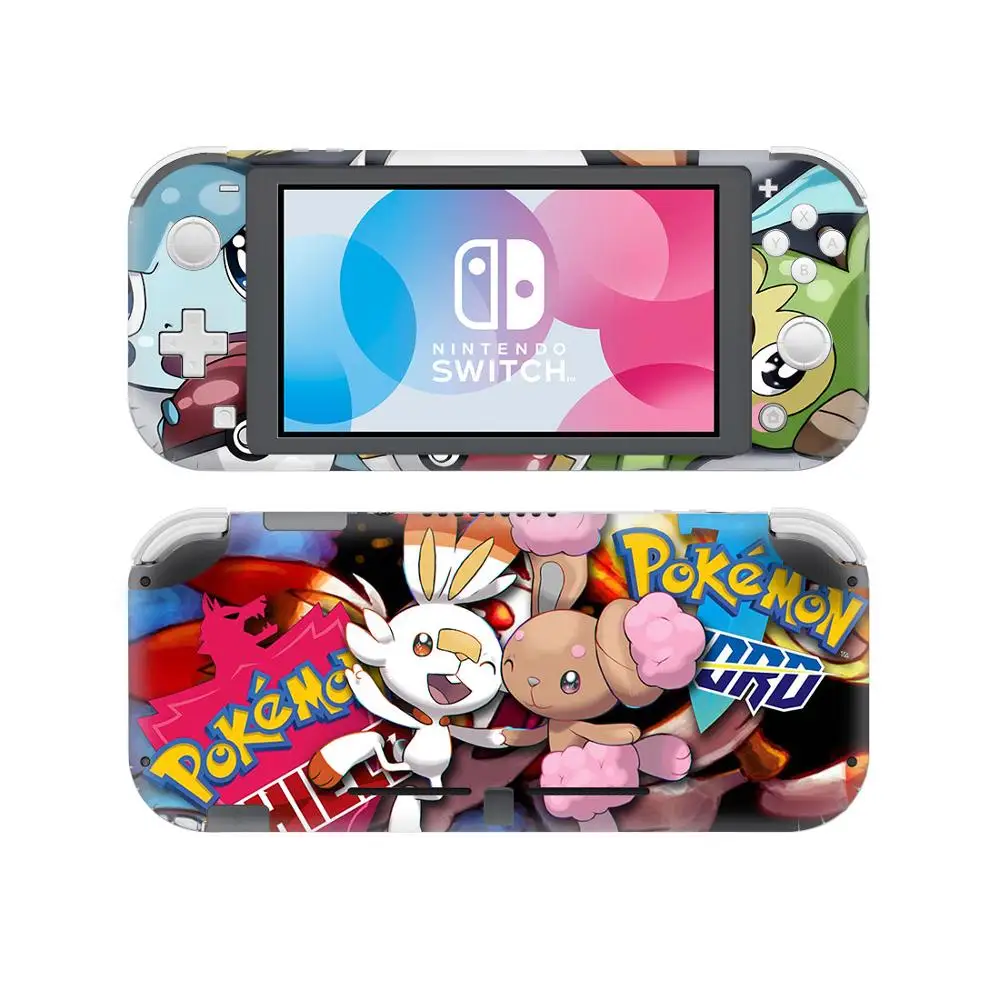 YSNSL0055 Покемон го Меч Щит кожи наклейка для nintendo Switch Lite консоль протектор мини nintendo Switch Lite стикер кожи - Цвет: YSNSL0055