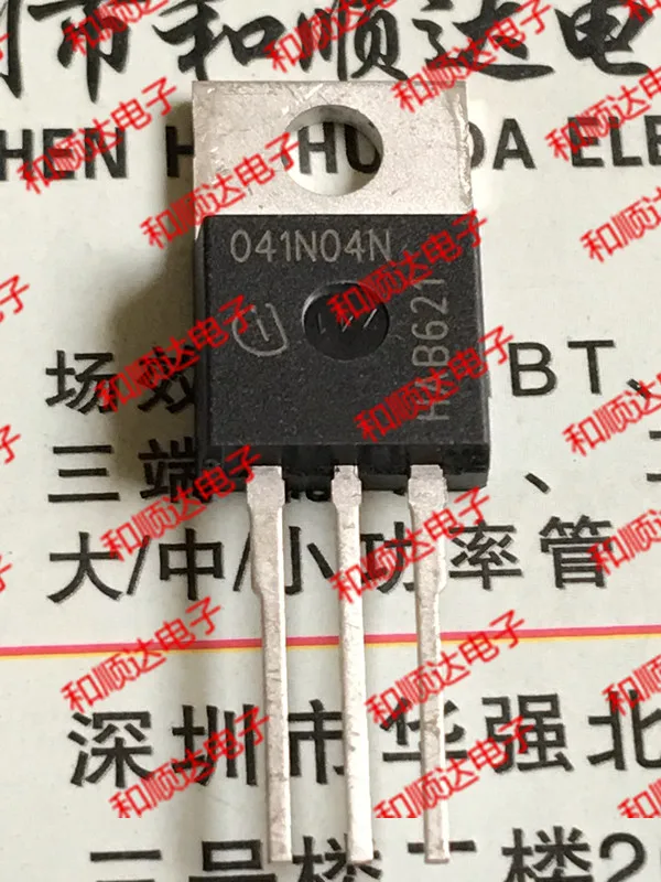 

10pcs/lot 041N04N IPP041N04NG New Spot TO-220 40V 80A