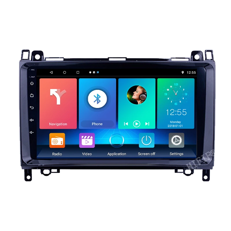 Автомобильный мультимедийный плеер на Android 10 0 навигация GPS-радио для Mercedes Benz B200 A B