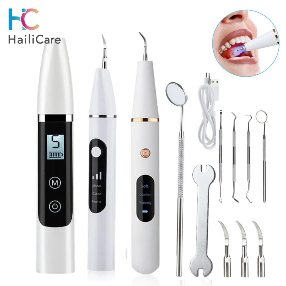 

Visual Ultrasonic Tooth Cleaner Electric Dental Scaler Calculus Remover Oral Hygiene Care Plaque Stain Cleaner Teeth Whitening