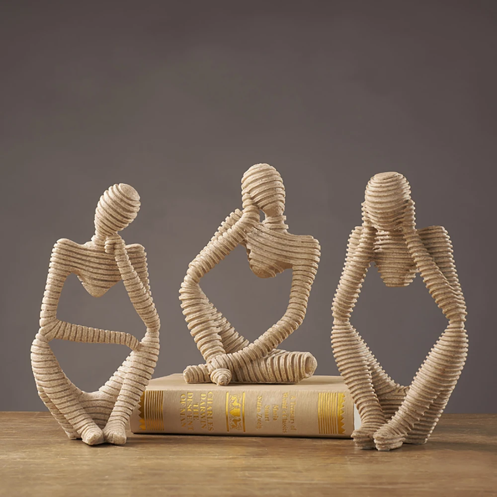 Декоративная скульптура для дома декоративные статуи декораций статуэтки