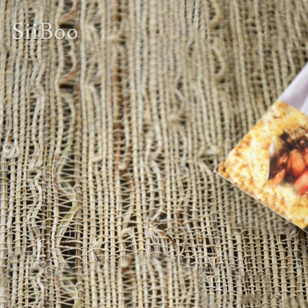 Европейский винтажный бежевый рами льняные бегуны для стола домашний декор