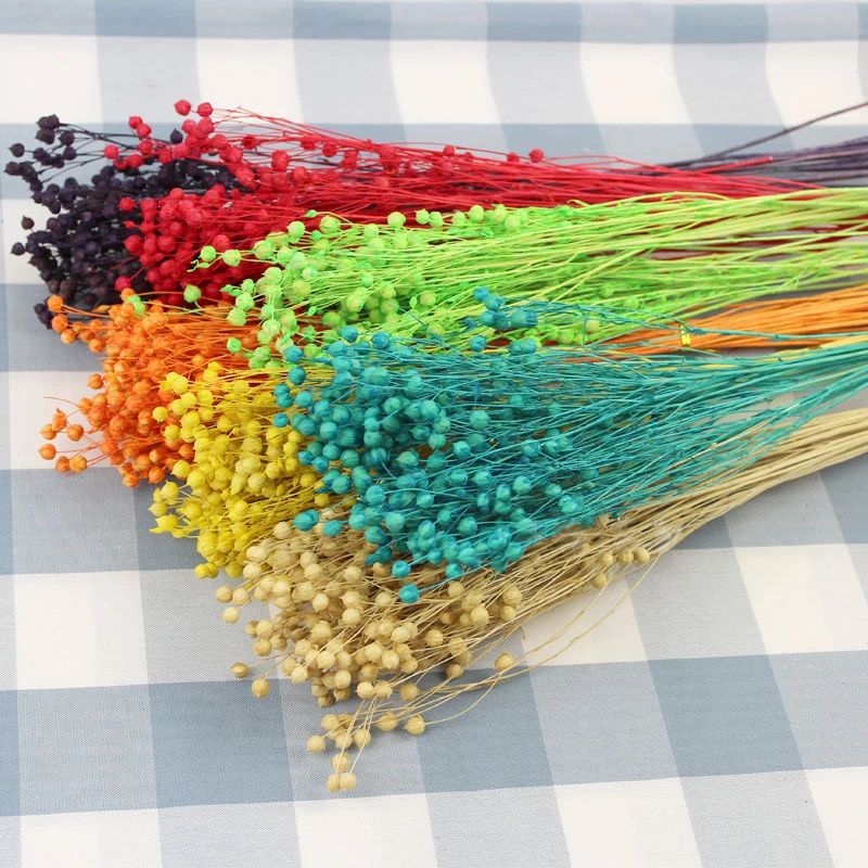 

1 bunch Dried Flower Bouquets Artificial Flower Colorful acacia bean dry Bouquets Handmade Home Decor DIY Handicraft Flower
