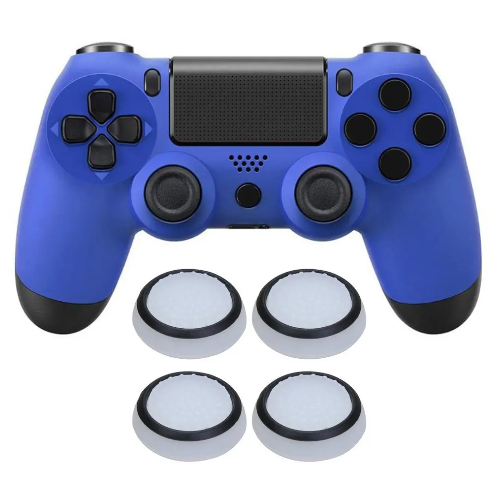 4 шт. колпачки для ручек PS4 Pro тонкие силиконовые аналоговые ручки джойстика