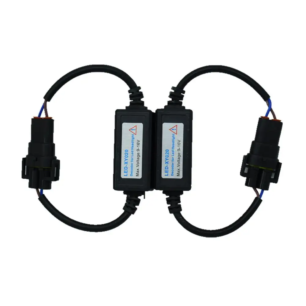 ECAHAYAKU H1 H4 H7 H11 9004 9005 Автомобильный светодиодный резистор с поворотом одиночный
