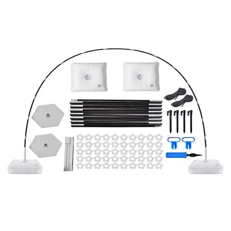 

Hot XD-Balloon Arch Kit,9FT Tall & 10Ft Wide Adjustable Balloon Stand,for Wedding Birthday Party Supplies Decorations