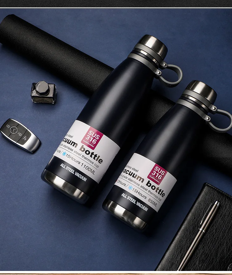 Centralworld 316 Stainless Steel Vacuum Flask Double-Layer Sports Water Bottle Bottle Outdoor Travel Water Cup