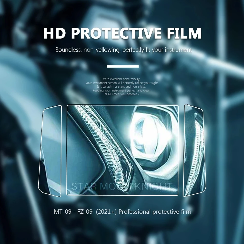 Новая защита для приборной панели мотоцикла от царапин защитная пленка Yamaha MT-09 MT09