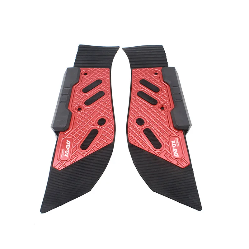 

2PCS Modified Motorcycle Footrest Foot Rest Mat Plate Pad For Yamaha NVX155 Aerox155 Aerox 155 2020-2021 Motocycle Accessories