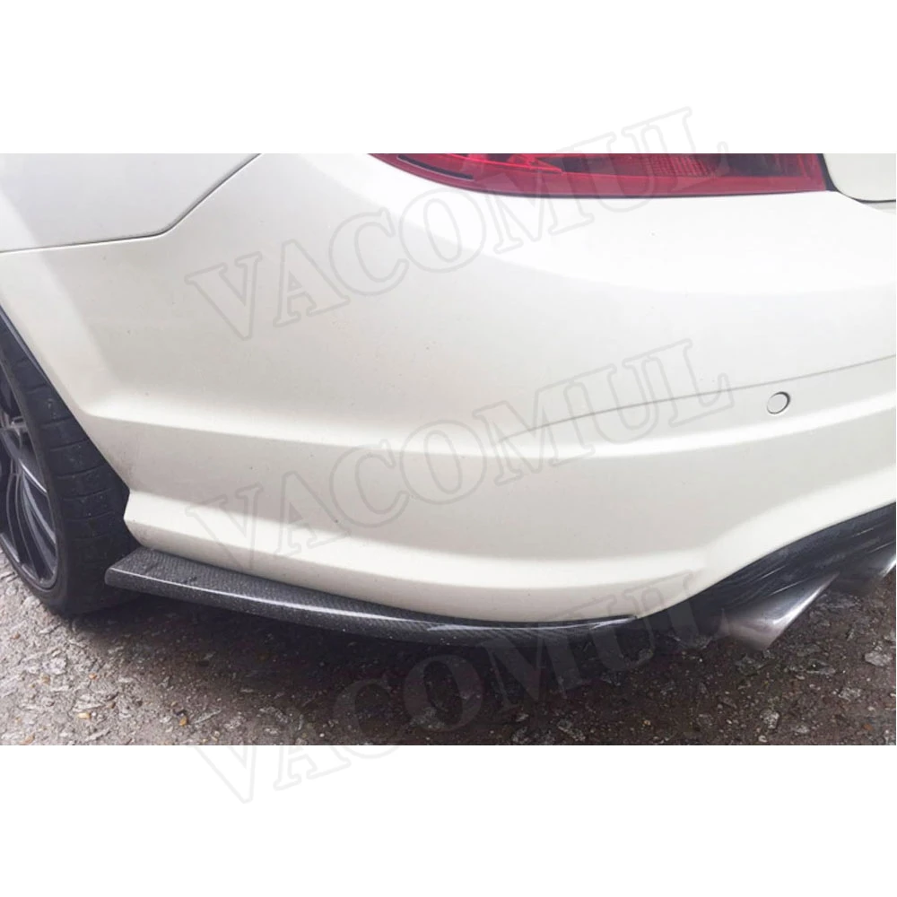 2 предмета в комплекте для C Class углеродного волокна задний бампер губ