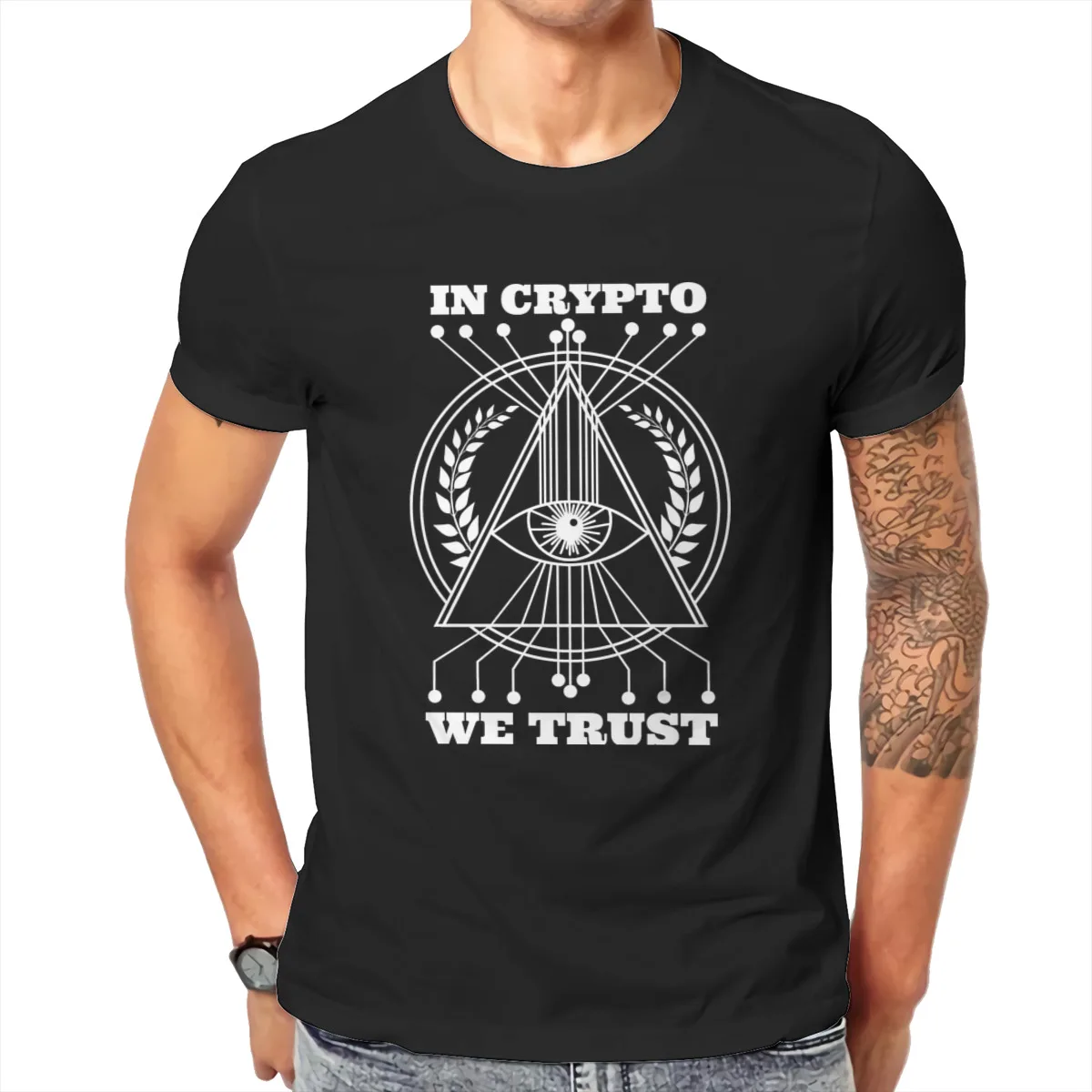 

Funny Crypto Tshirt Bitcoin Tshirt BTC Fans T shirt Men T shirt summer T-shirt