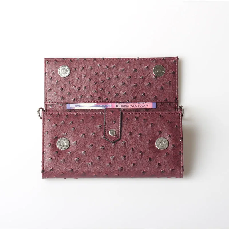 TOPHIGH Fashion Genuine Snake Clutch Bag Cross Body Snake/Ostrich Leather Purse Bags With Strap Women Wallet | Багаж и сумки