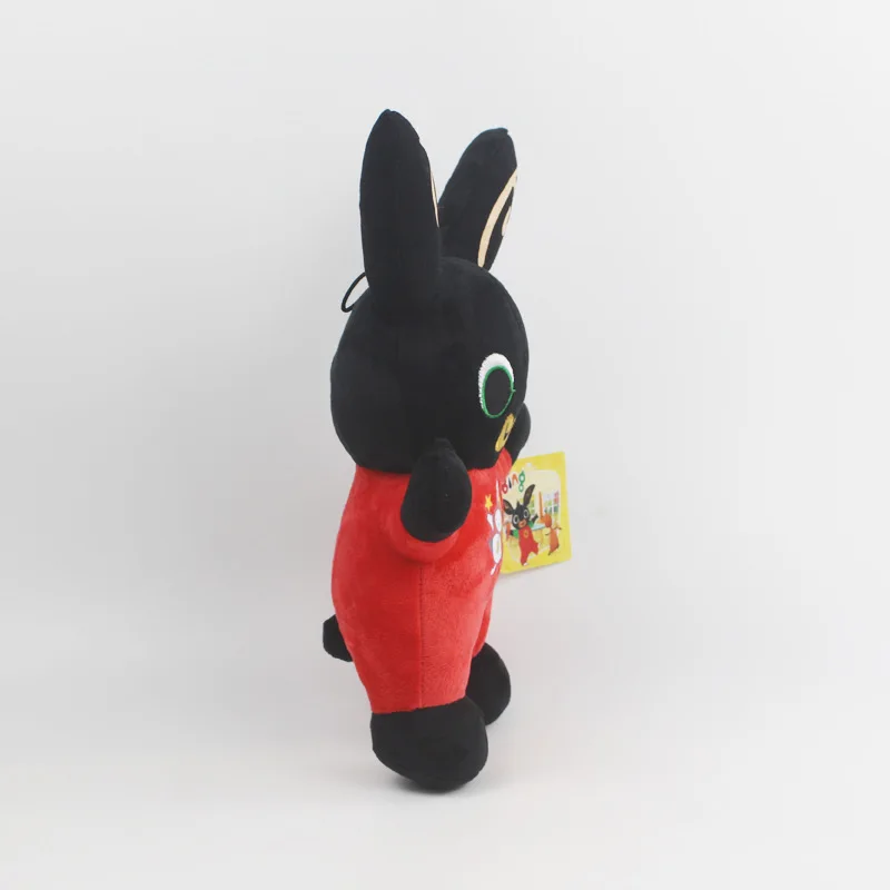 Bing Bunny Plush Toy Pendant Clip Keychain Bing Bunny Doll Toy Hoppity Voosh Stuffed Animal Pando Rabbit Toy for Christmas Gifts