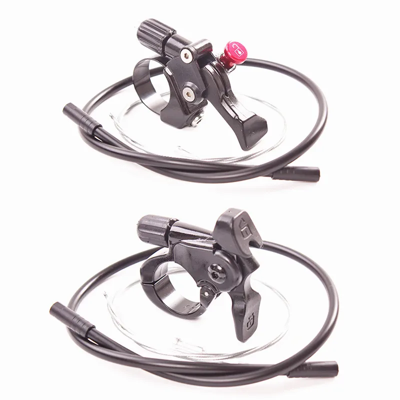 MTB передняя вилка газовая провод управления переключатель горный велосипед