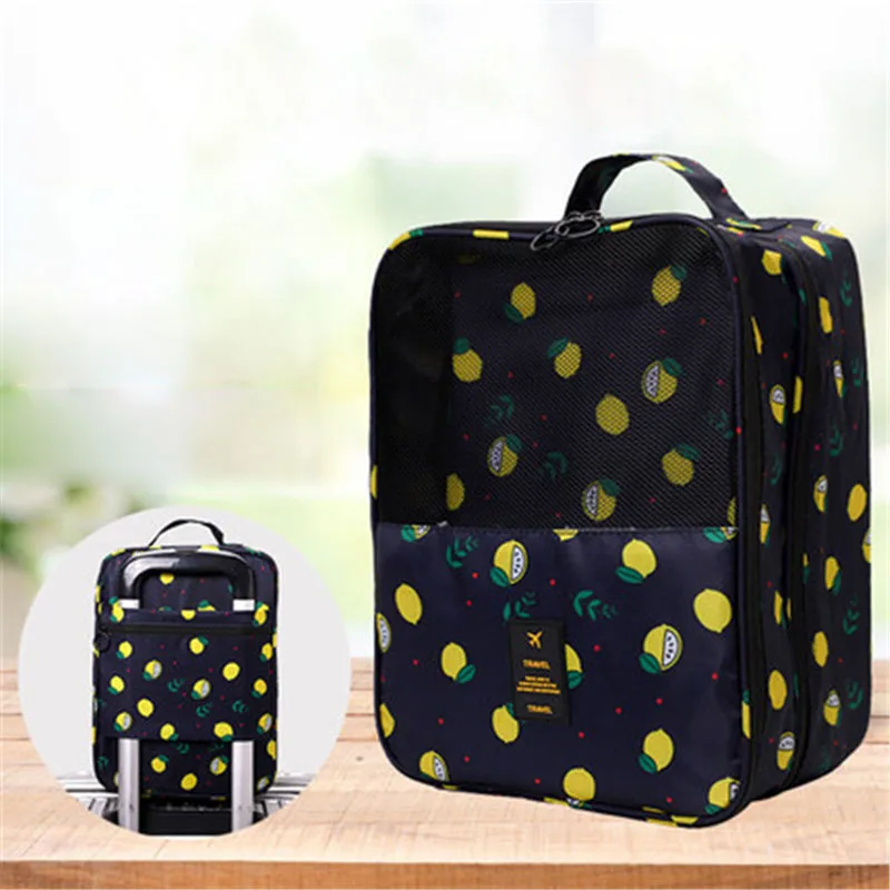 Сумка для обуви путешествий Портативная сумка хранения нижнего белья носков ПВХ