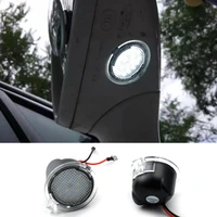 2pcs ford led side mirror puddle light for fusion gen flex everest taurus f150 focus kuga escape s max edge mondeo mustang c max