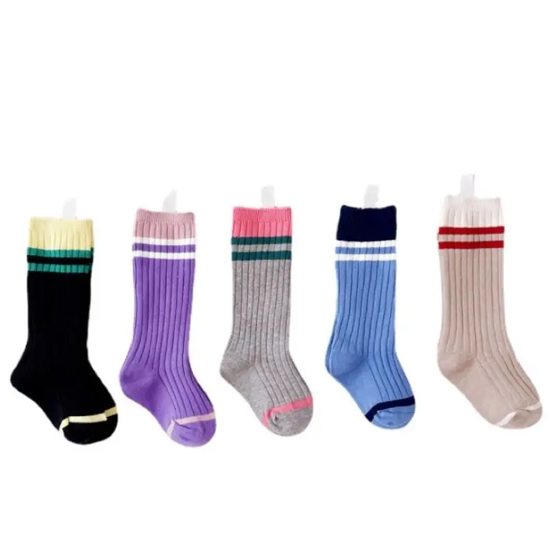 Для маленьких девочек носки для одежда малышей новорожденных из хлопка носочки