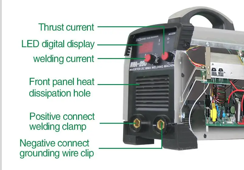 

double voltage arc welders/single 110V~550V DC Inverter weldine MMA-315 IGBT