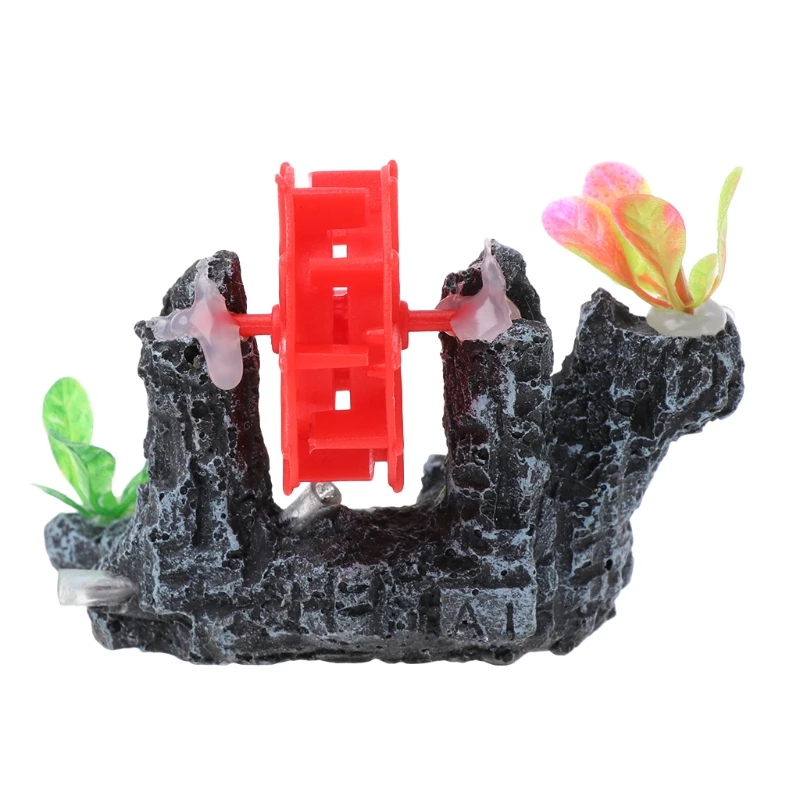 

Aquarium Decoration Simulation Rockery Resin Crafts For Fish Tank Landscaping K3NA