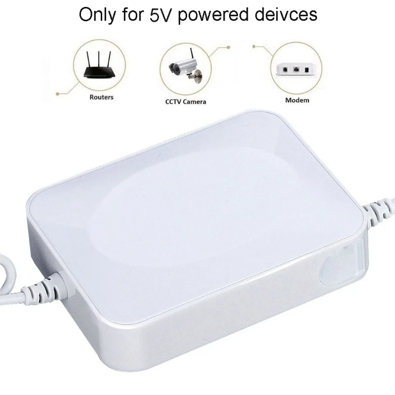 5V Uninterruptible Power Supply 1A 10W Multipurpose Mini UPS Battery Backup Security Standby For Camera Router | Электроника