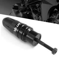 for yamaha mt125 2014 2016 2015 2016 17 mt 125 mt 125 motorcycle cnc accessoires falling protection exhaust slider crash pad sl