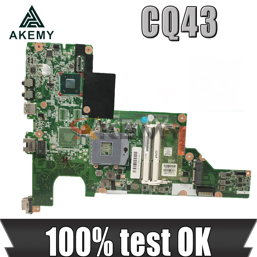 646177 001 CQ43 Материнская плата HM65 для HP CQ57 430 431 435 630 635 ноутбука|Материнские платы| |