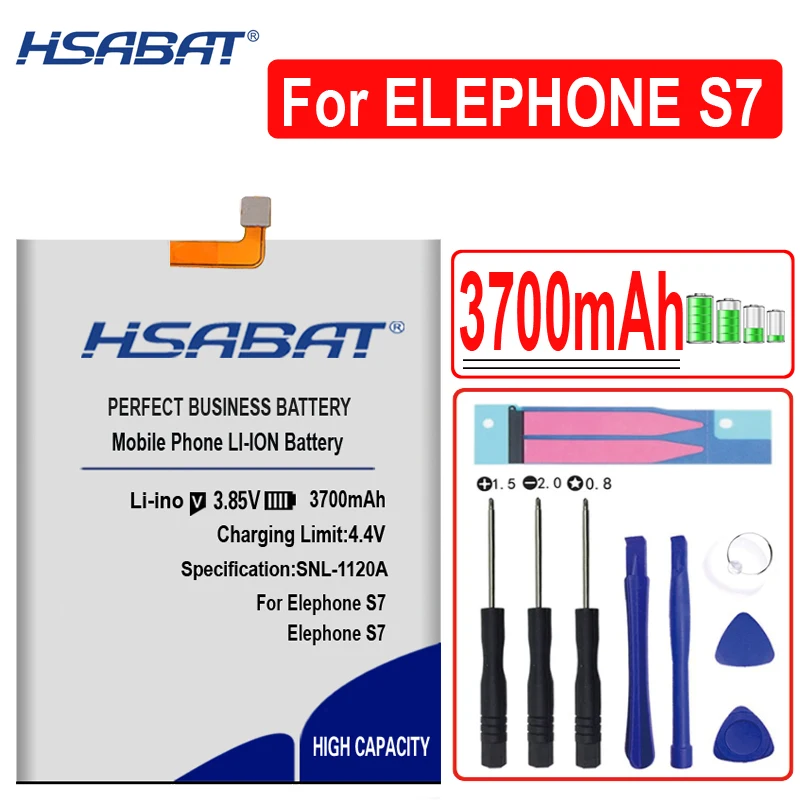 HSABAT S7 3700 мАч аккумулятор для Elephone Аккумуляторы R9 бесплатный подарок|Аккумуляторы